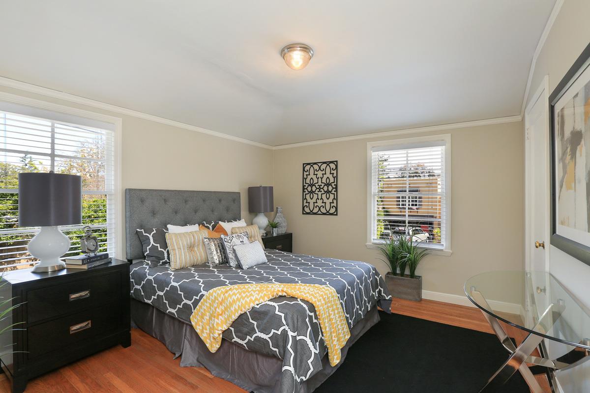 3 Victoria Road Burlingame, CA 94010 - Photo 18 of 31 a bedroom with a bed and a window