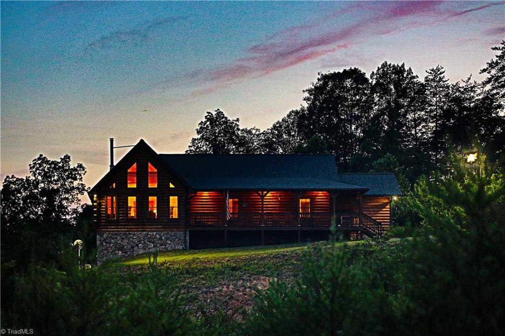 224 Bennett Road Stoneville, NC 27048 - Photo 1 of 27 Beautiful sunset on the farm...