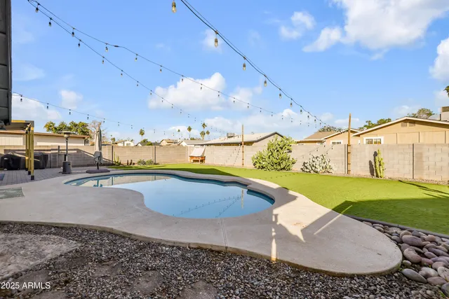 a view of a swimming pool