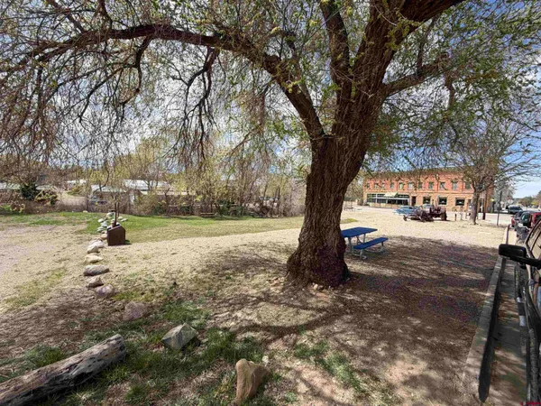 a view of outdoor space with garden