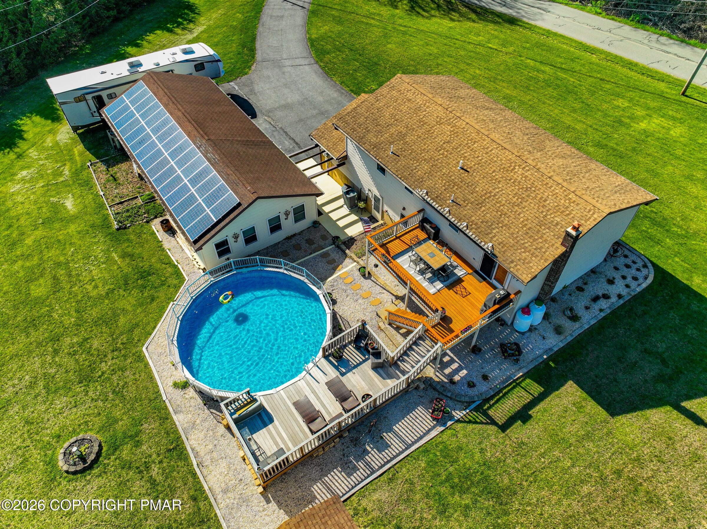 1040 Stagecoach Road West Lehighton, PA 18235 - Photo 67 of 76 Aerical view of home