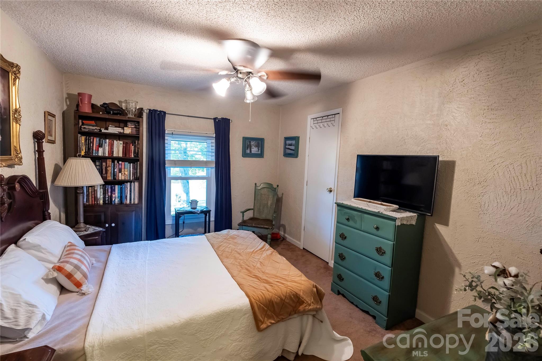 1264 Lilly Drive Clover, SC 29710 - Photo 15 of 37 a bedroom with furniture and a flat screen tv