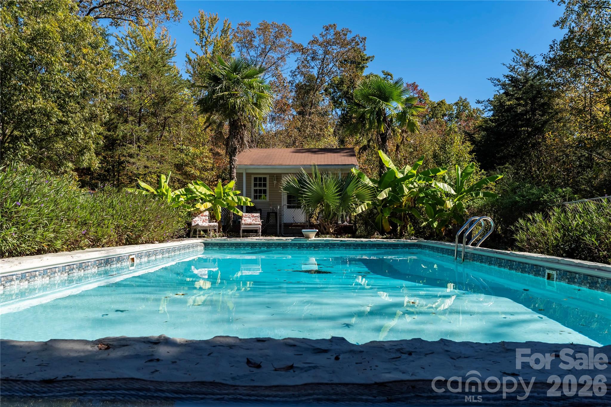 1264 Lilly Drive Clover, SC 29710 - Photo 37 of 37 a view of a swimming pool with a yard
