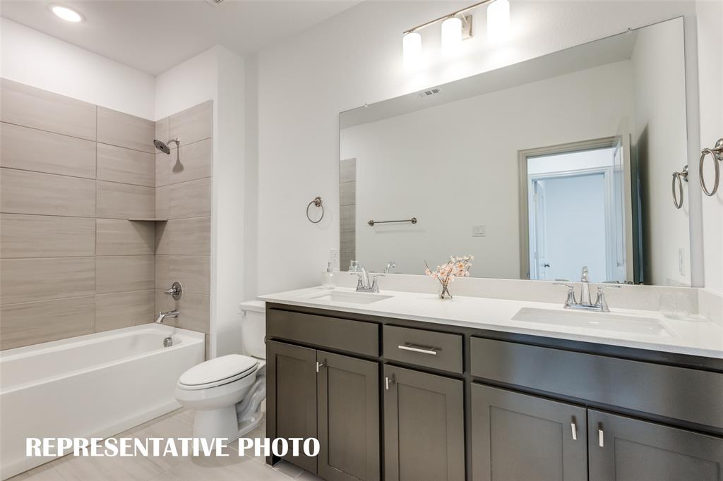 2844 Chisos Red Road McKinney, TX 75071 - Photo 10 of 13 Guests will enjoy their own space in this peaceful and relaxing guest bath. REPRESENTATIVE PHOTO.