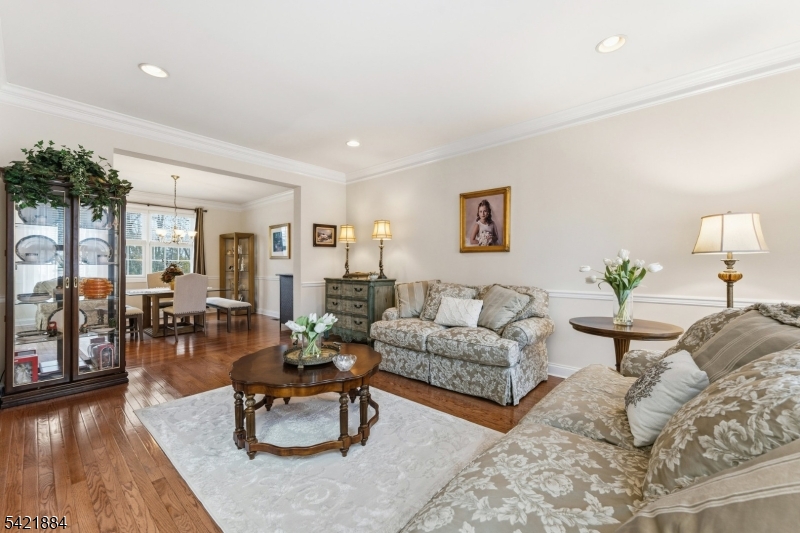 26 Rouser Way Hillsborough, NJ 08844 - Photo 6 of 49 a living room with furniture and wooden floor