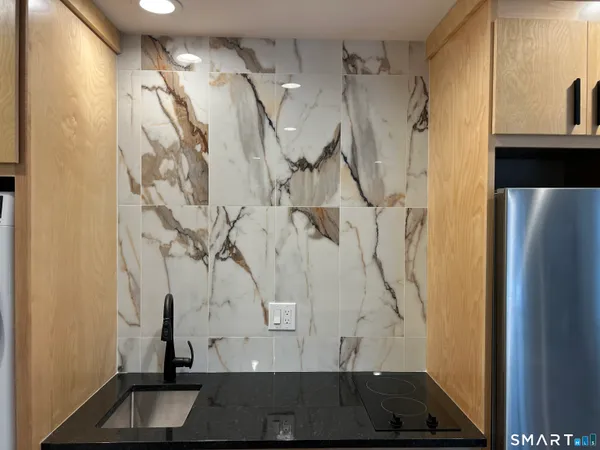 a view of a bathroom with a shower