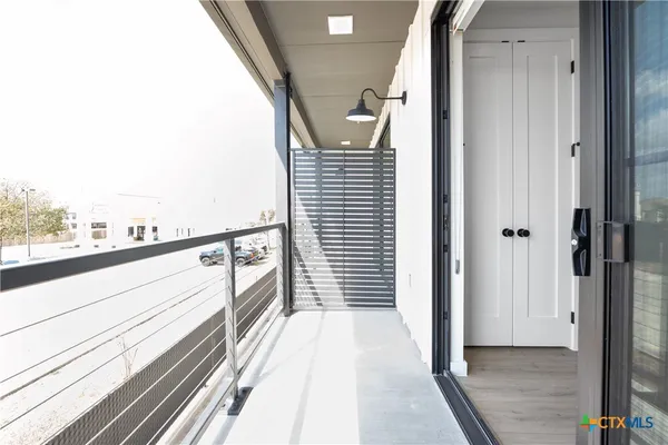 a view of balcony