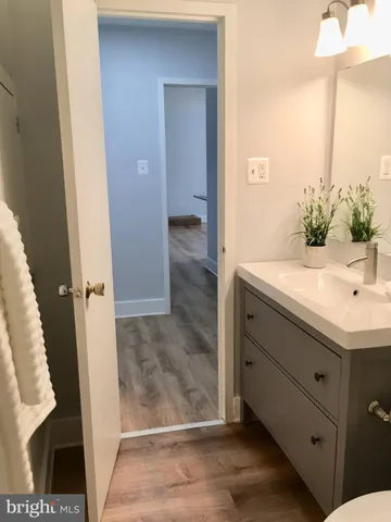 a view of front door