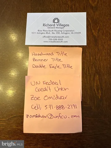 a view of a painting on a wall