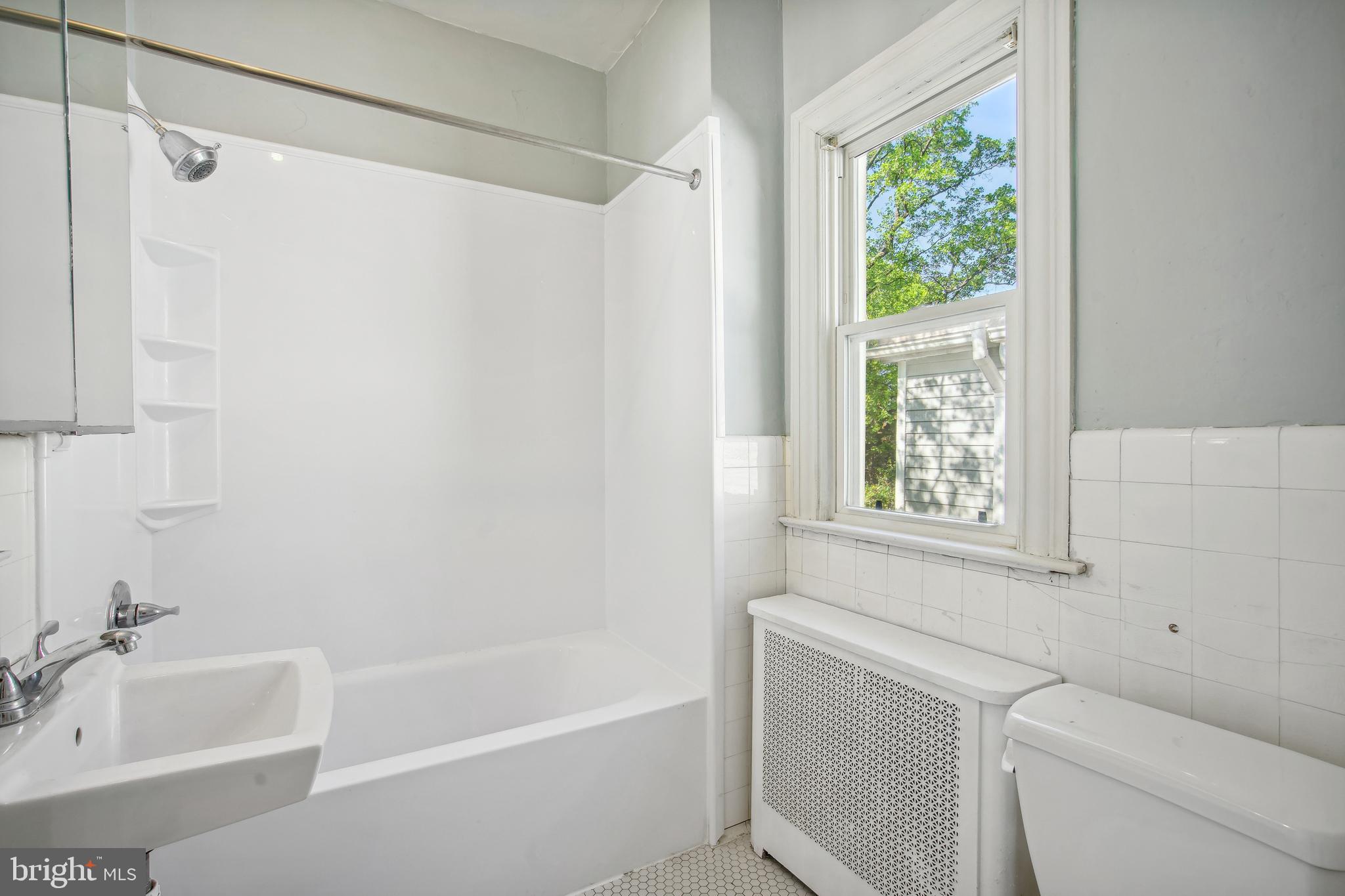 3202 Military Road Northwest Washington, DC 20015 - Photo 17 of 26 Hall Bath (Second Bath)