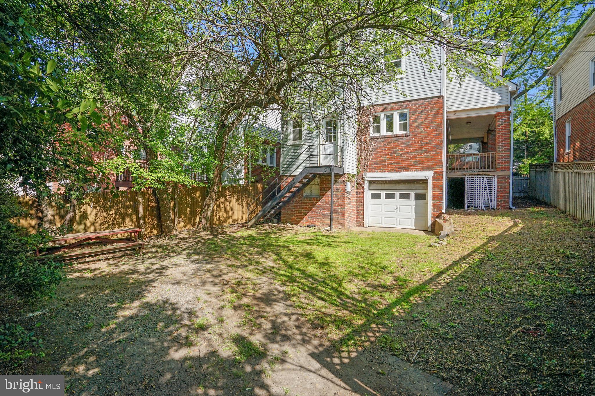 3202 Military Road Northwest Washington, DC 20015 - Photo 23 of 26 Large Backyard