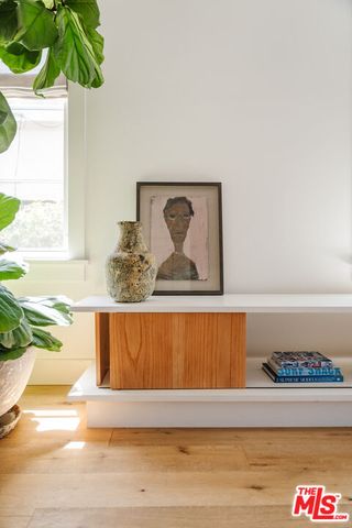 a kitchen with lots of counter top space
