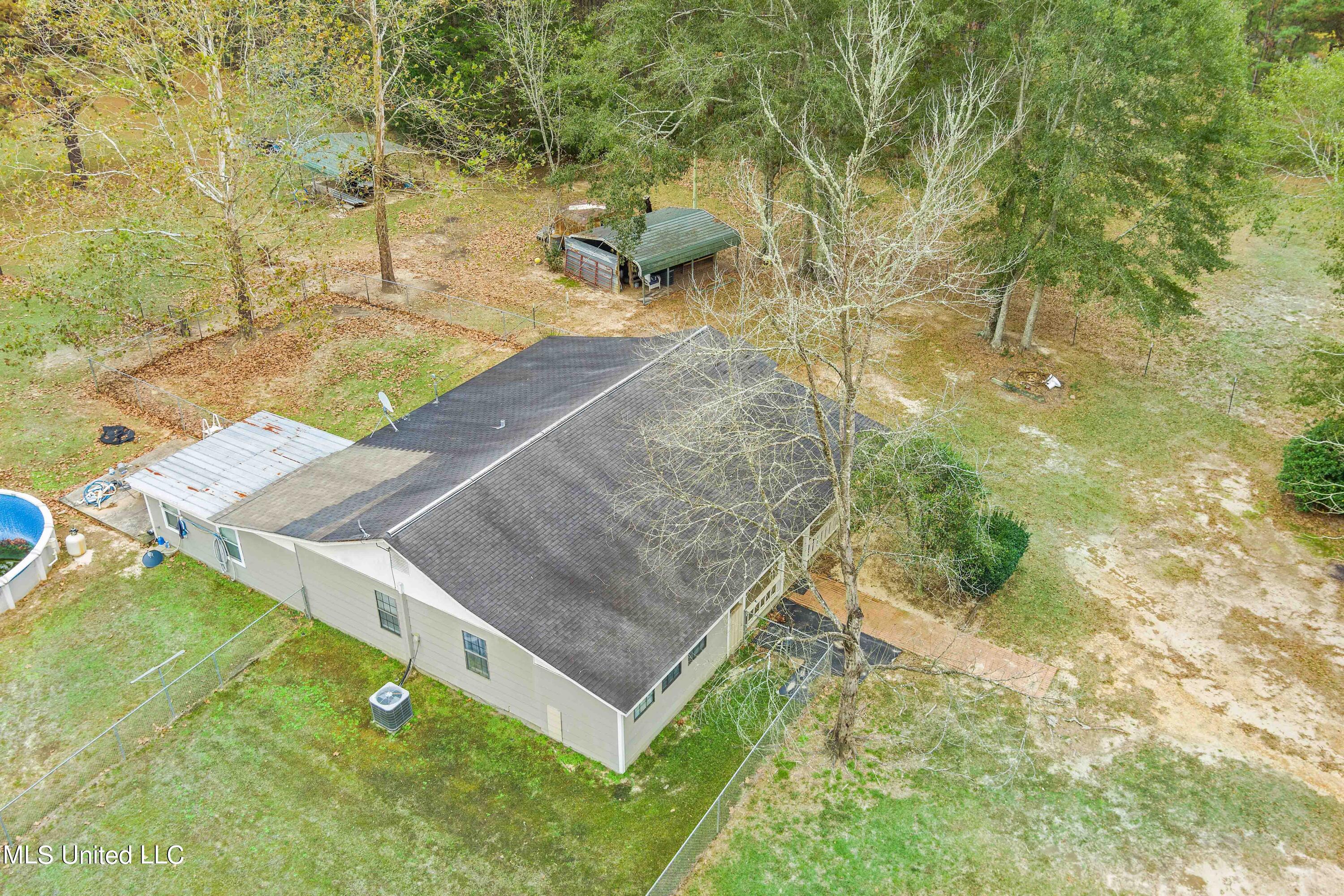 229 Tower Road Wiggins, MS 39577 - Photo 4 of 34 Ariel view