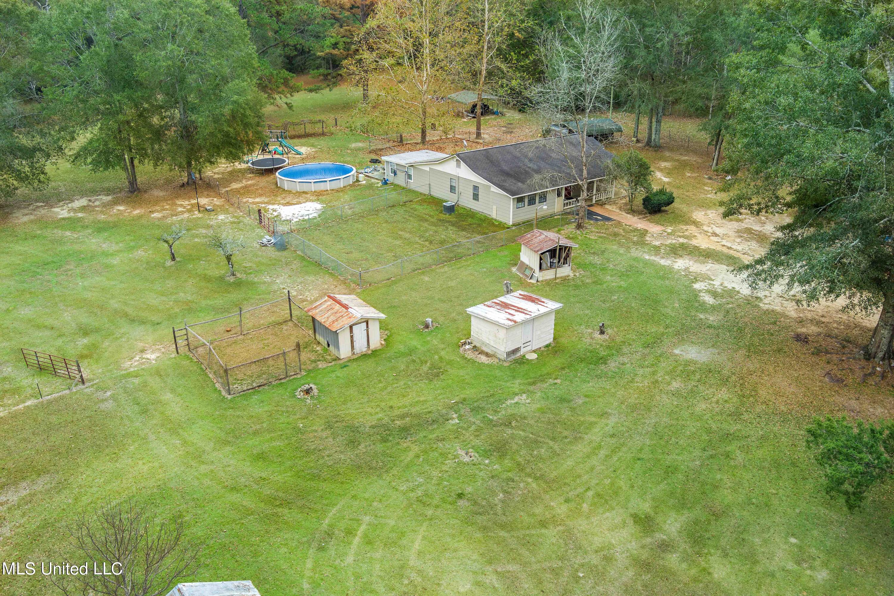 229 Tower Road Wiggins, MS 39577 - Photo 5 of 34 Back yard view
