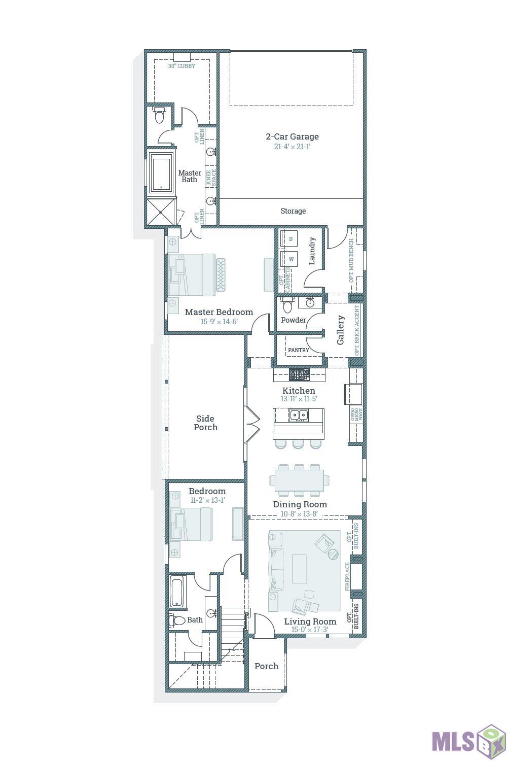 1726 Rue De Grand Baton Rouge, LA 70808 - Photo 32 of 40 Celine - First Floor