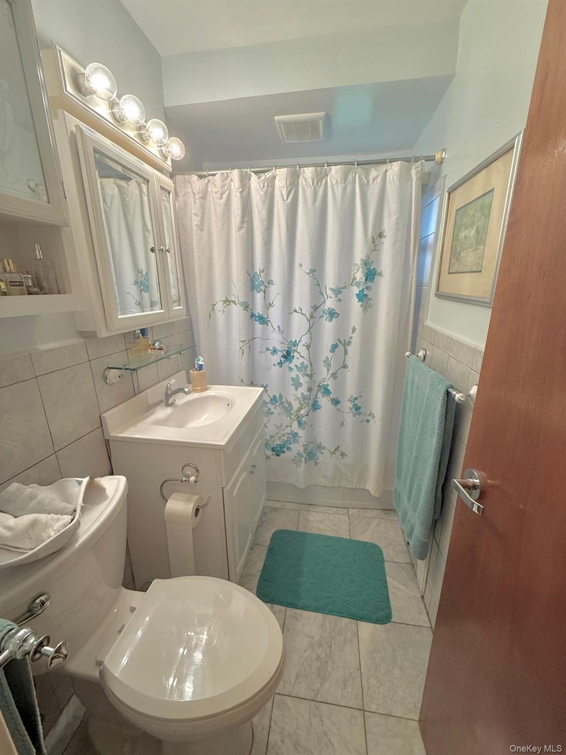 5805 251st Street, Unit 147 Queens, NY 11362 - Photo 6 of 7 a bathroom with a sink toilet and shower