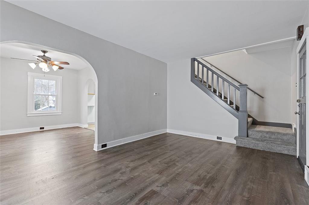 1809 Main Street Aliquippa, PA 15001 - Photo 5 of 24 a view of entryway and hall with wooden floor