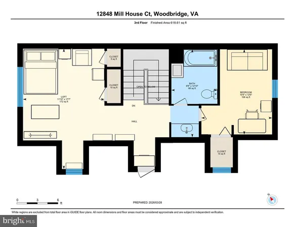 $545,000 | 12848 Mill House Court, Woodbridge, VA 22192