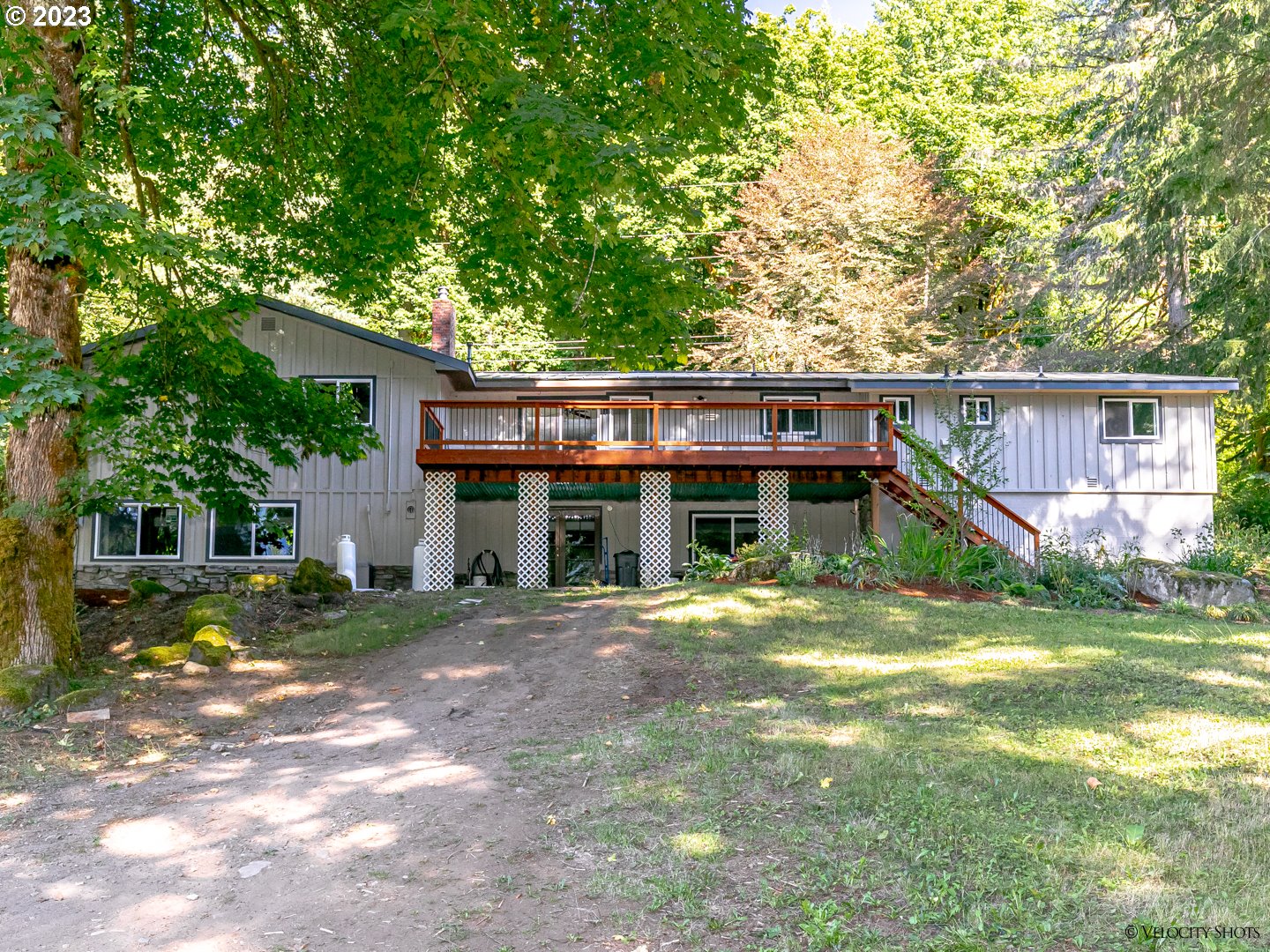 27515 Belle Lake Road Rhododendron, OR 97049 - Photo 4 of 42 Backyard