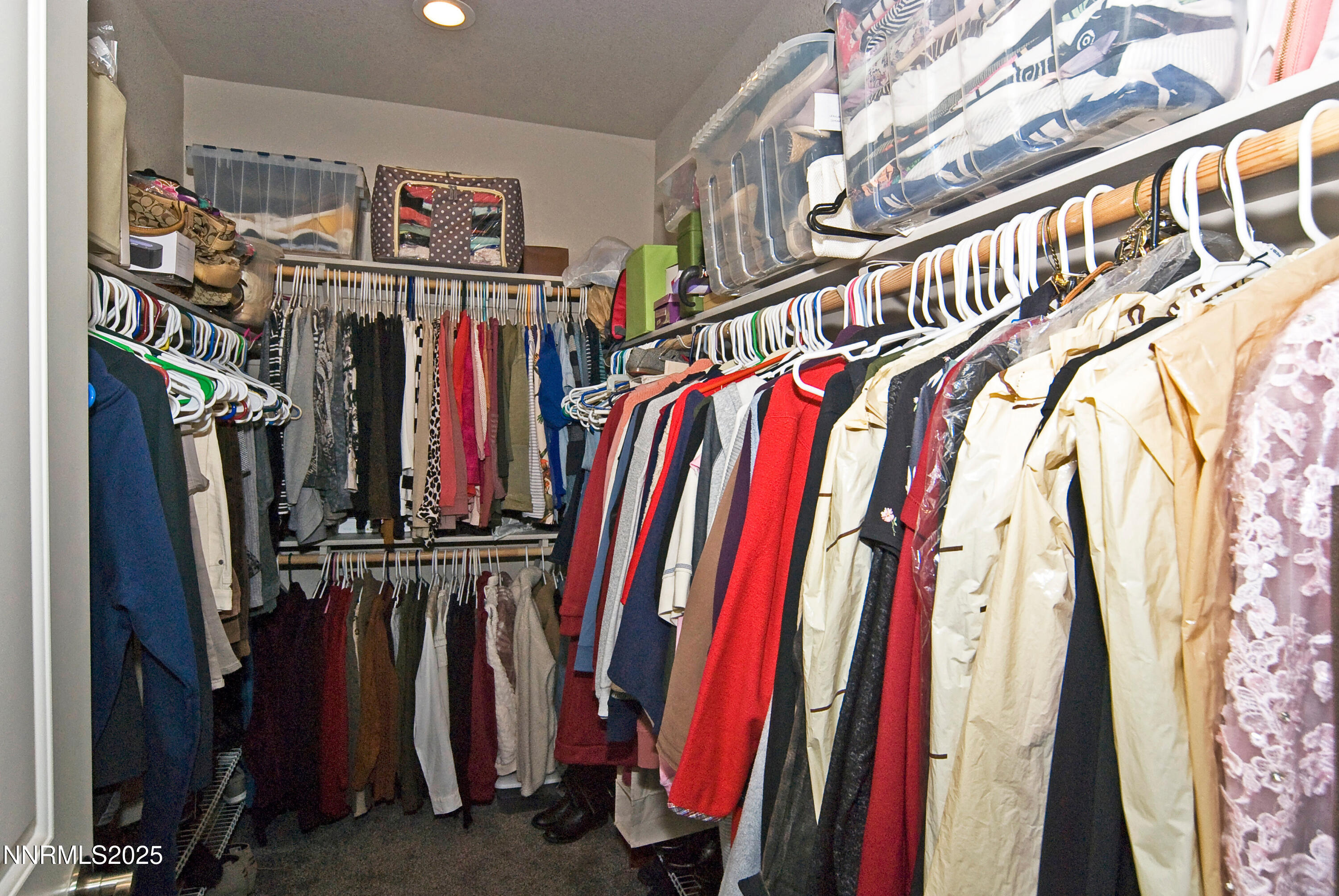 768 East Cottage Loop Gardnerville, NV 89460 - Photo 13 of 23 a view of walk in closet with clothes
