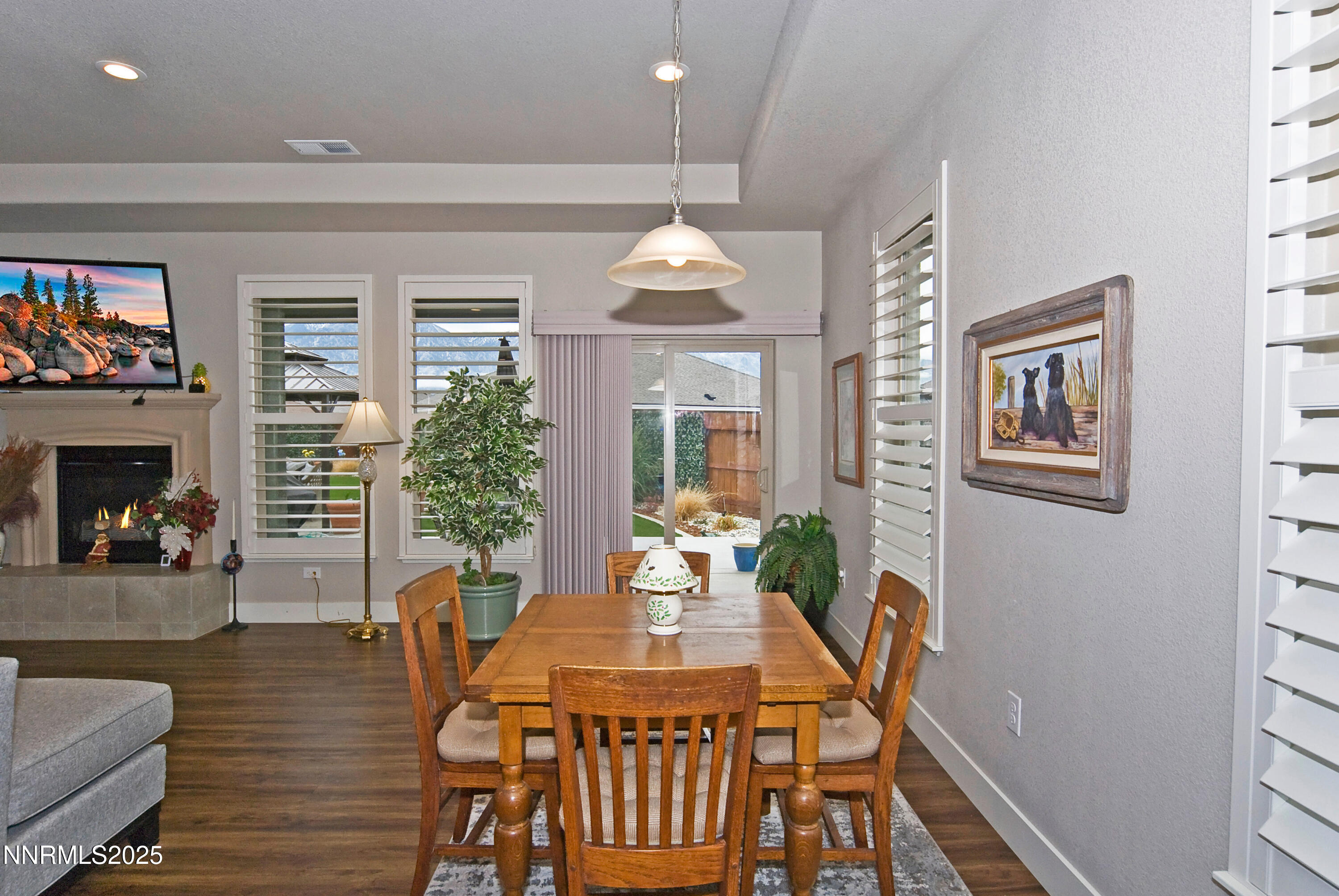 768 East Cottage Loop Gardnerville, NV 89460 - Photo 8 of 23 a dining room with furniture a livingroom and chandelier