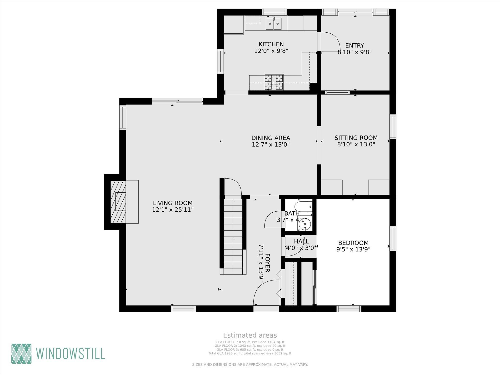 412 Garden Street Three Rivers, MI 49093 - Photo 42 of 44 Floor Plan (2)