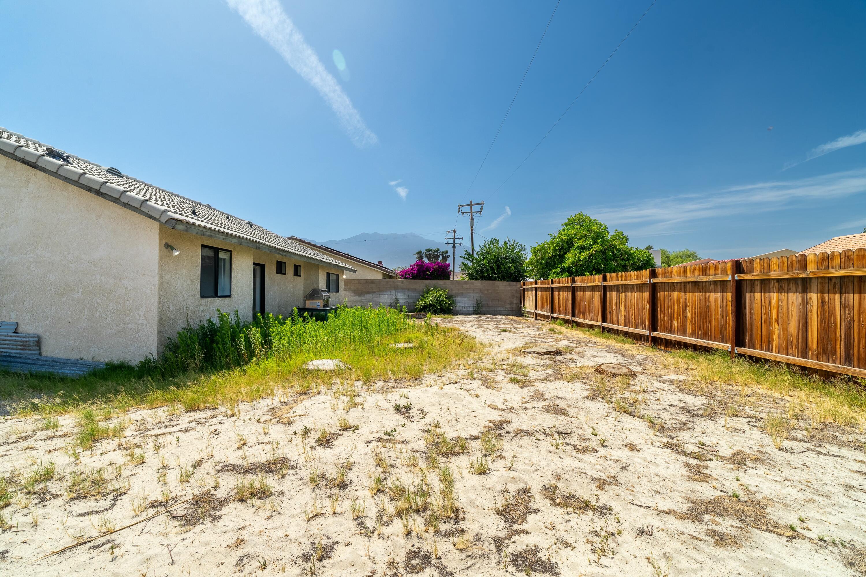 69290 El Dobe Road Cathedral City, CA 92234 - Photo 31 of 42 a view of a backyard