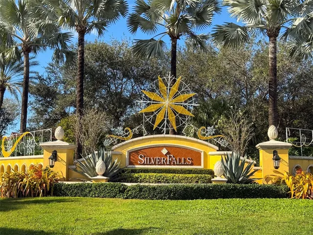 a view of swimming pool with a yard