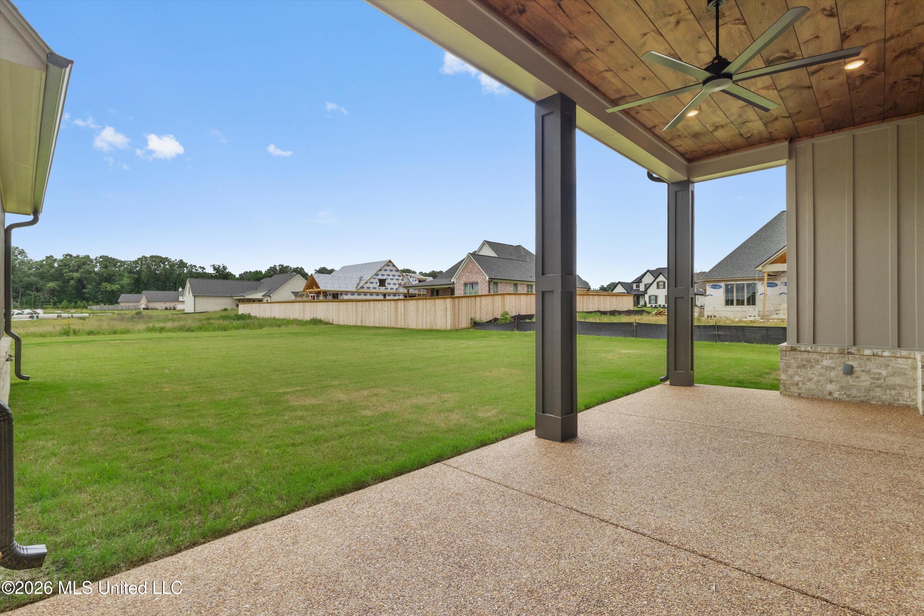 5381 Grayson Way Hernando, MS 38632 - Photo 37 of 43 Rear Covered Porch b