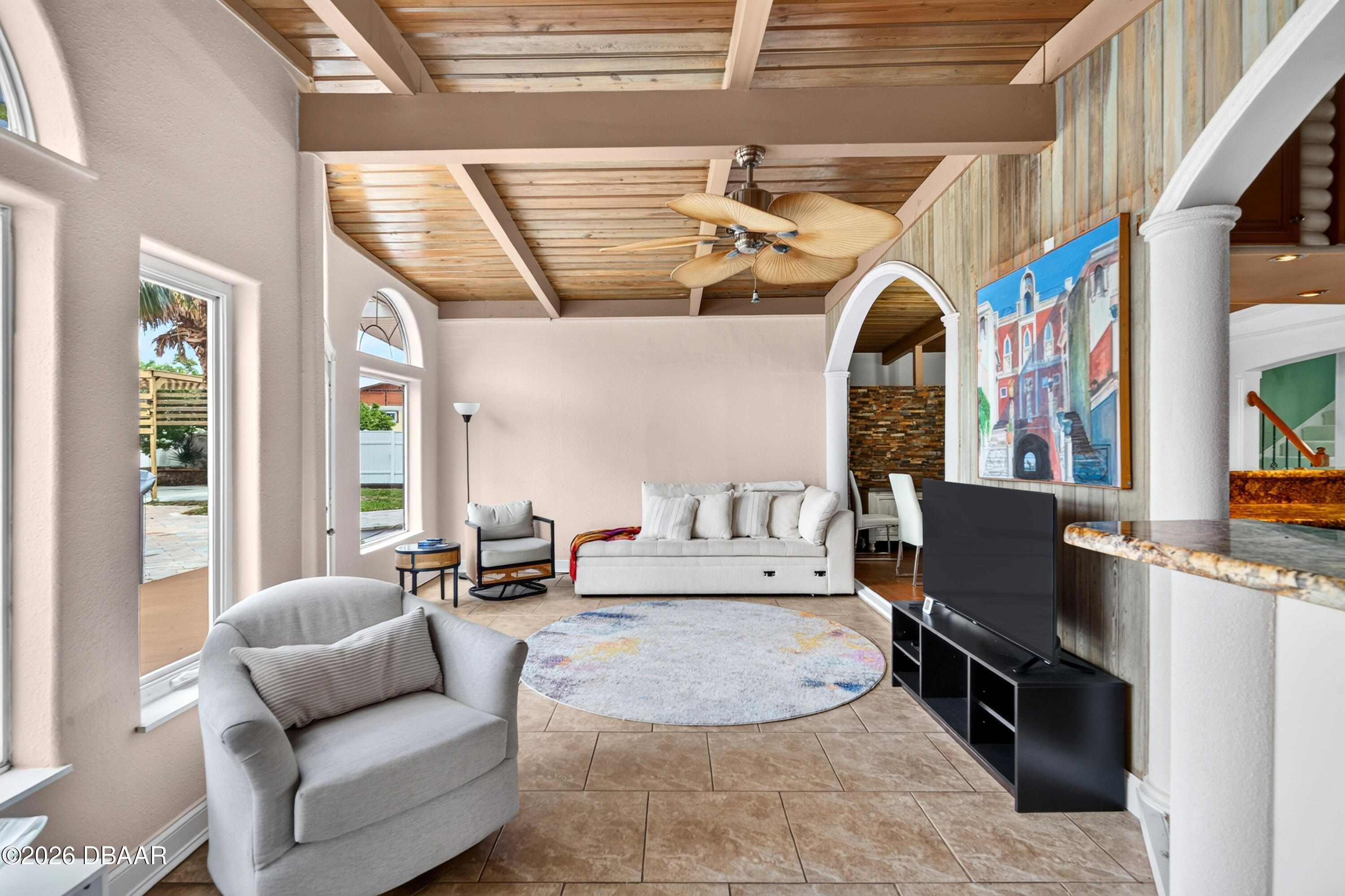 46 Oceanview Avenue Ponce Inlet, FL 32127 - Photo 15 of 74 LIGHT & BRIGHT DEN!