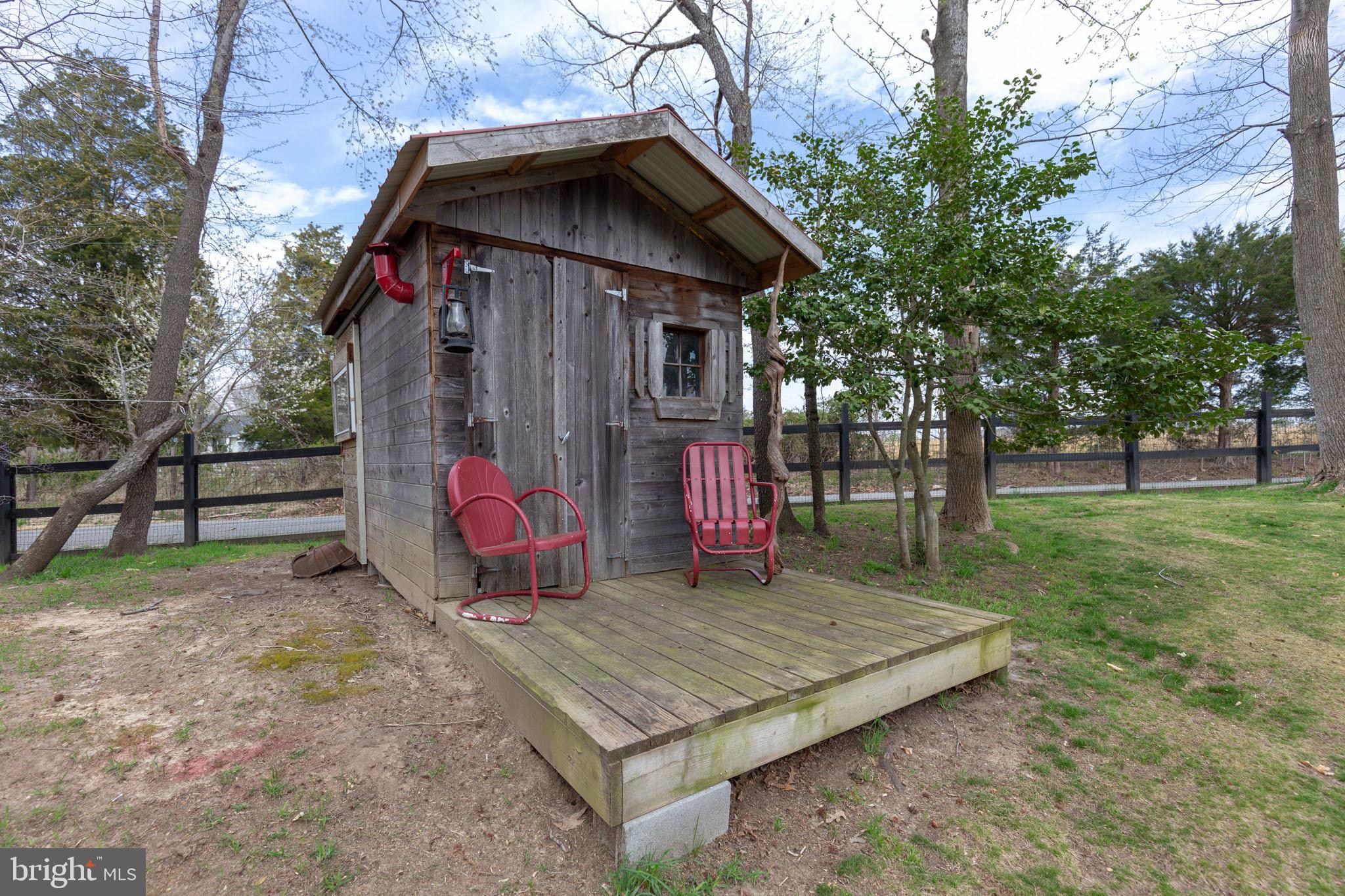 8130 Bourne Road Owings, MD 20736 - Photo 34 of 41 Cute Shed for Storage