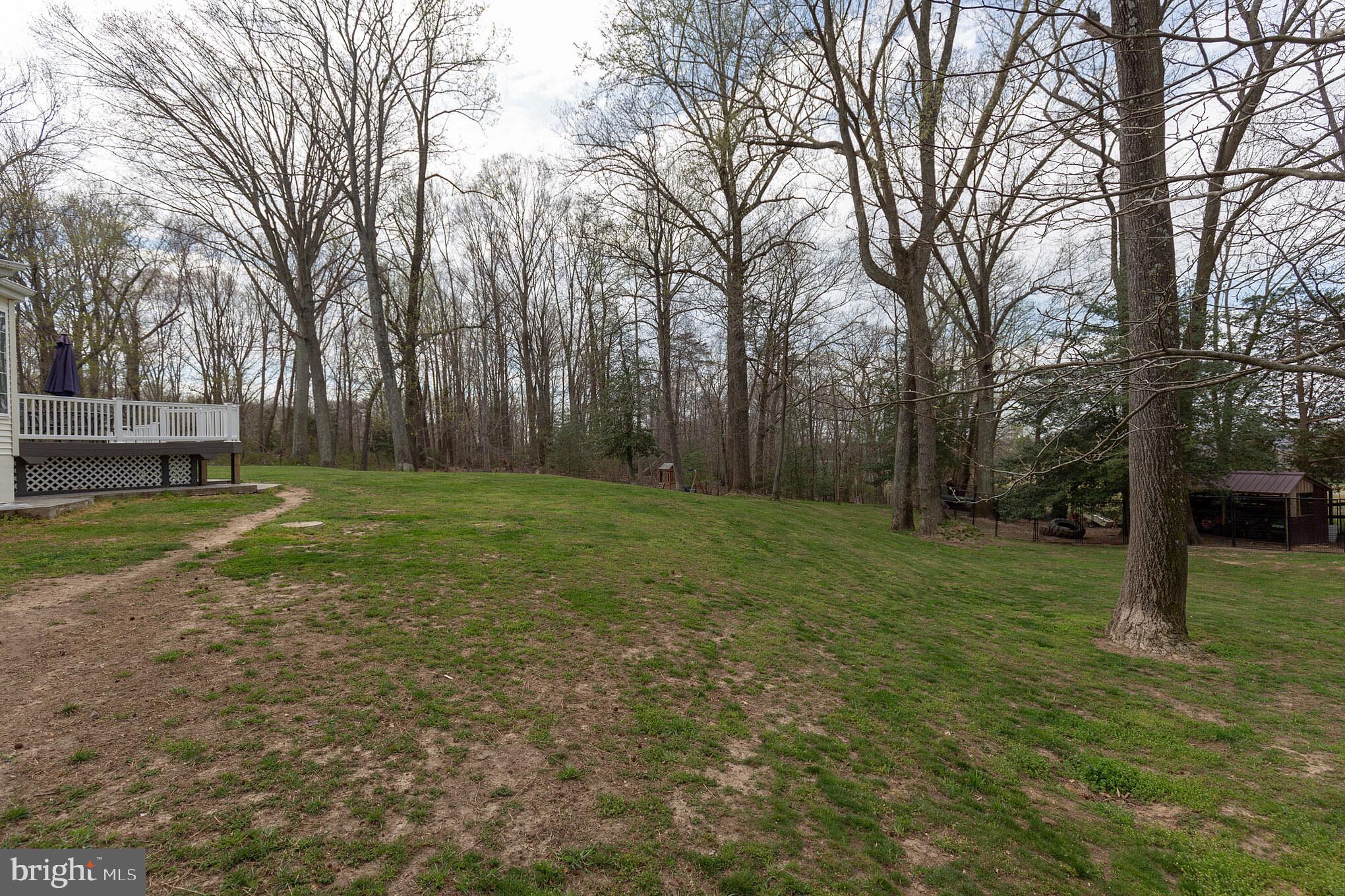 8130 Bourne Road Owings, MD 20736 - Photo 35 of 41 Backyard Privacy