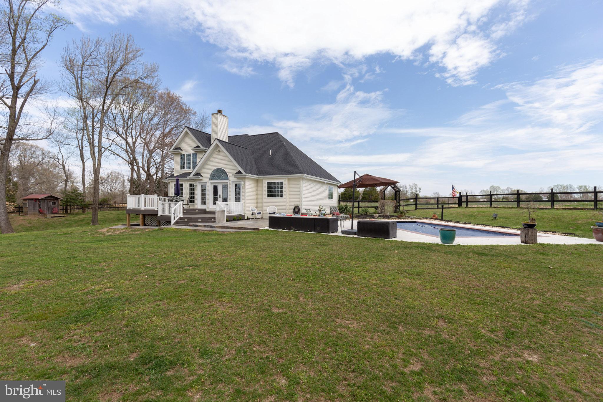 8130 Bourne Road Owings, MD 20736 - Photo 38 of 41 Backyard Exterior
