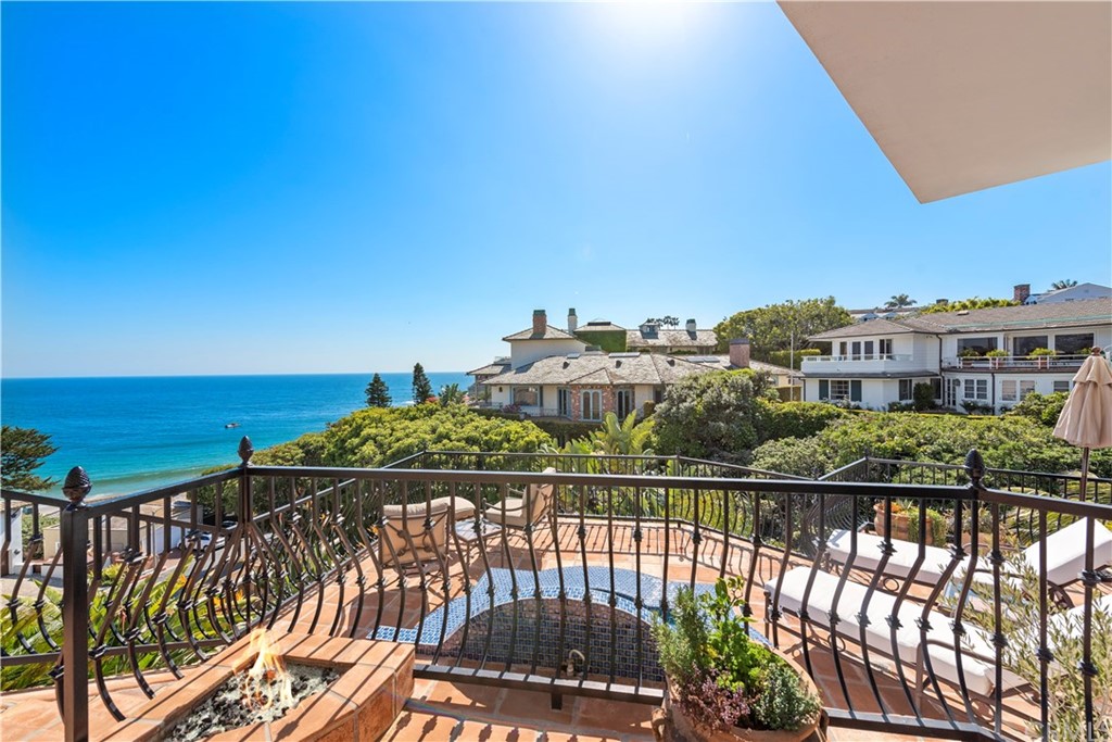 111 Emerald Bay Laguna Beach, CA 92651 - Photo 24 of 60 a view of city from a balcony