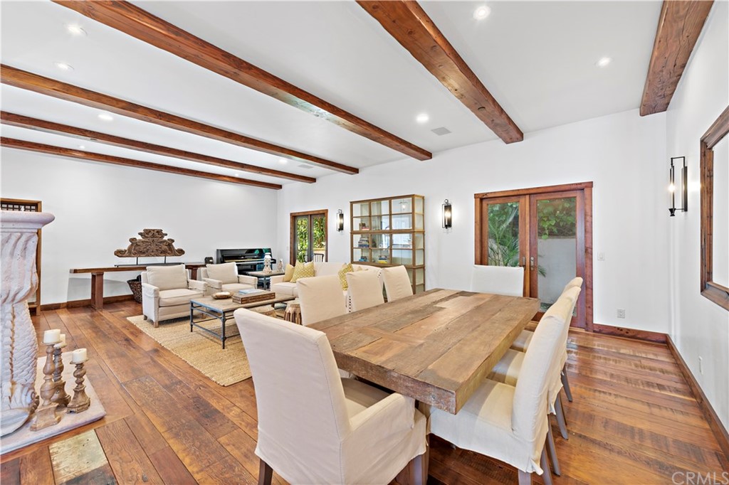 111 Emerald Bay Laguna Beach, CA 92651 - Photo 6 of 60 a living room with furniture and wooden floor