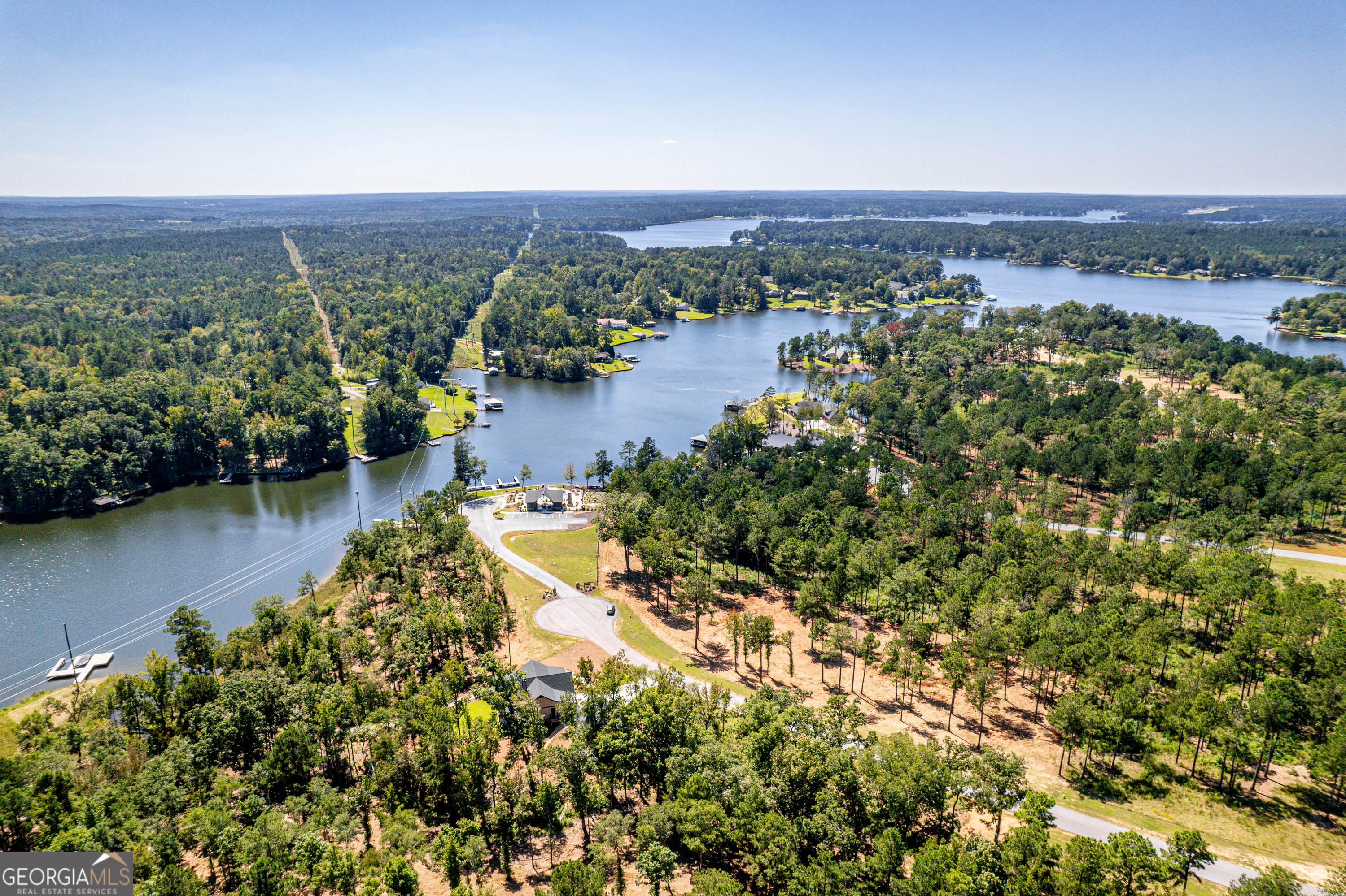 302 Wind Rock Ridge Northeast Milledgeville, GA 31061 - Photo 10 of 24 a view of a lake with a city