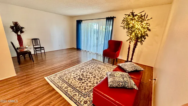 a view of a room with a hallway