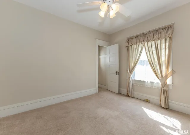 a close view of door