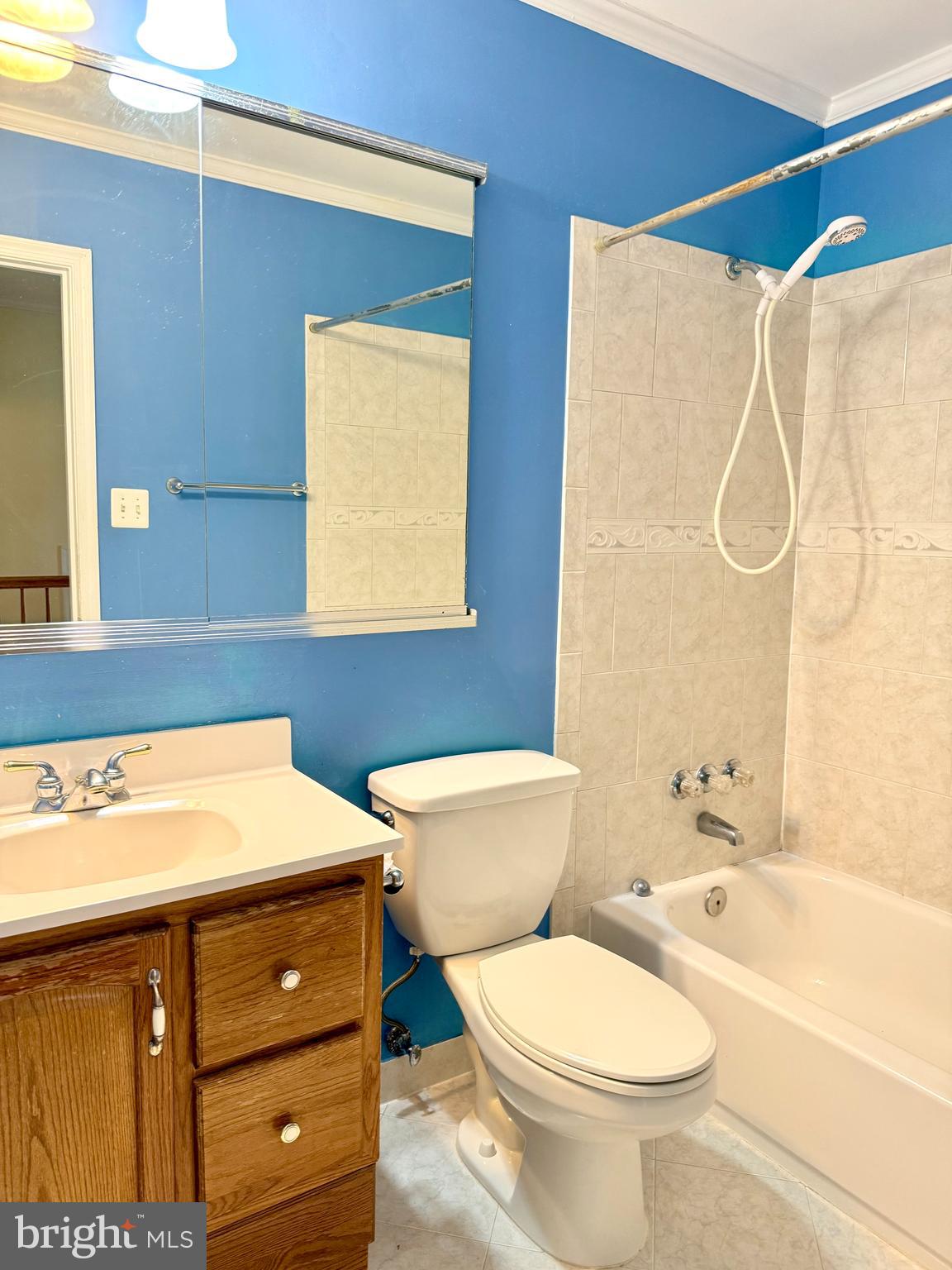 6029 Selwood Place Springfield, VA 22152 - Photo 11 of 16 a bathroom with a sink a toilet and shower