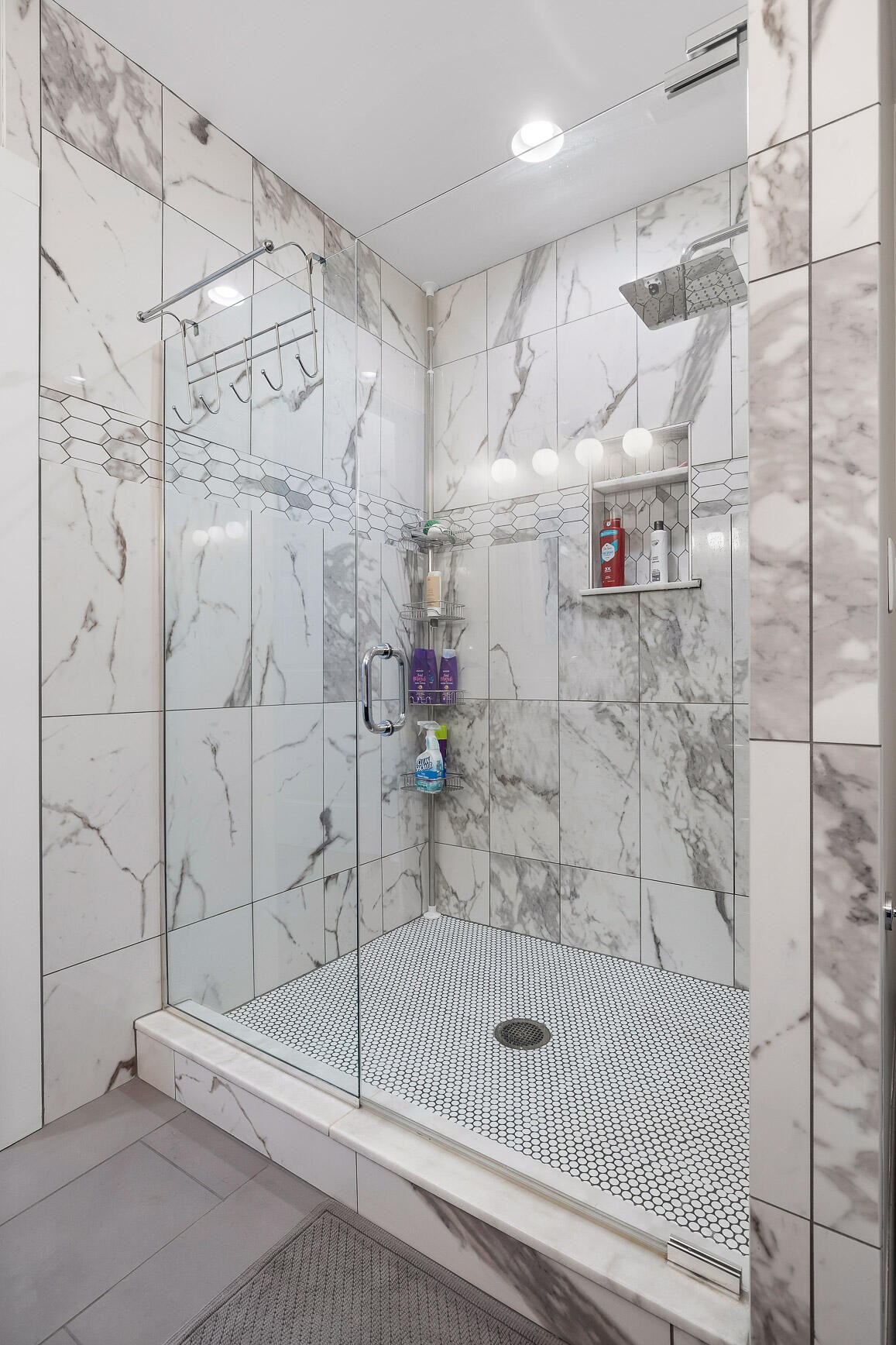 4 Cherokee Blvd., Unit 409 Chattanooga, TN 37405 - Photo 18 of 36 a bathroom with a shower and a toilet