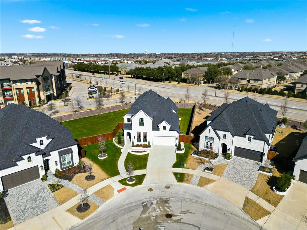 16194 Inca Dove Court Frisco, TX 75035 - Photo 38 of 40 Aerial perspective of the front of the home.