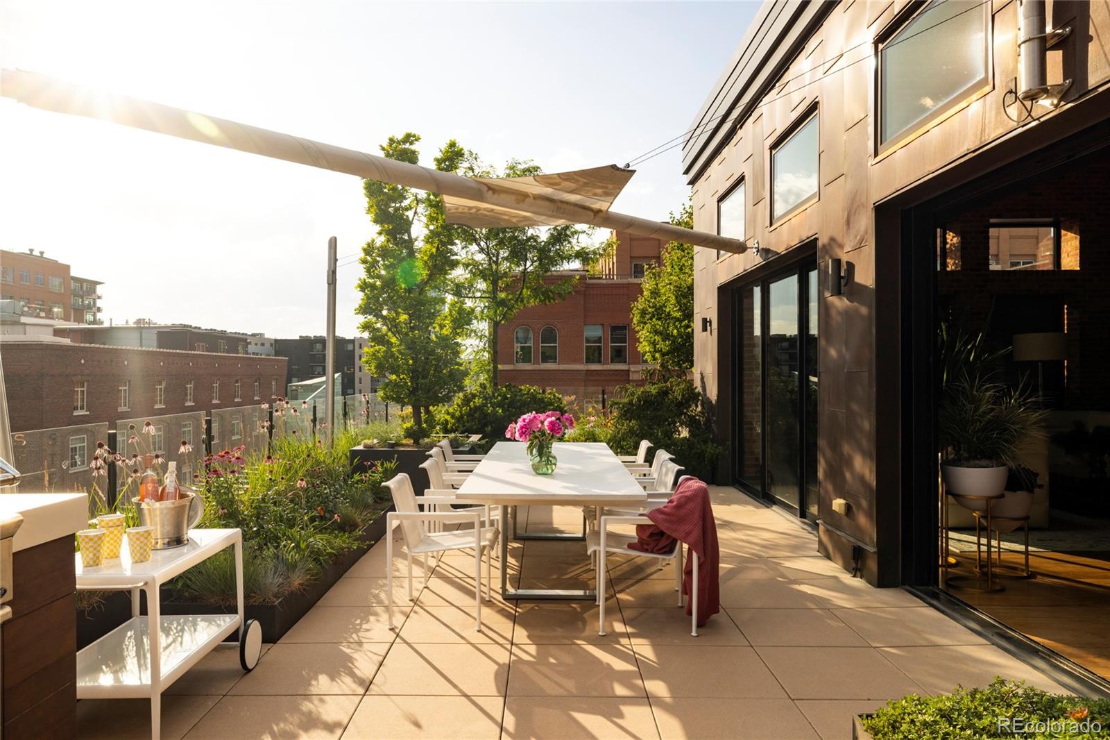 1500 Wynkoop Street, Unit PH1 Denver, CO 80202 - Photo 6 of 50 a sitting area with furniture and city view