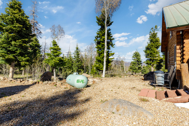 706 Tranquility Drive Springdale, UT 84767 - Photo 25 of 55 Propane & Side Yard: Well-maintained utility area with easy access to fuel services.