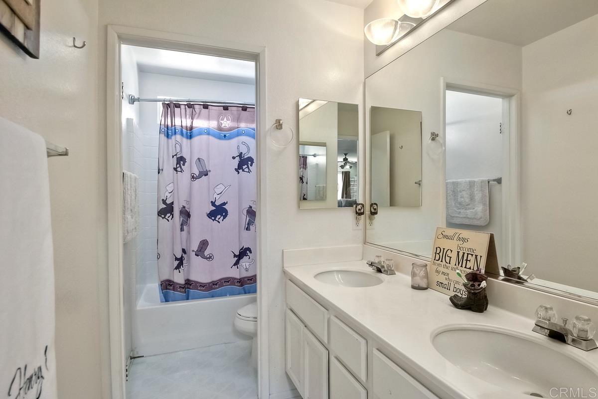 783 Deodar Road San Marcos, CA 92069 - Photo 18 of 24 Bathroom located upstairs between Bedrooms 2 & 3