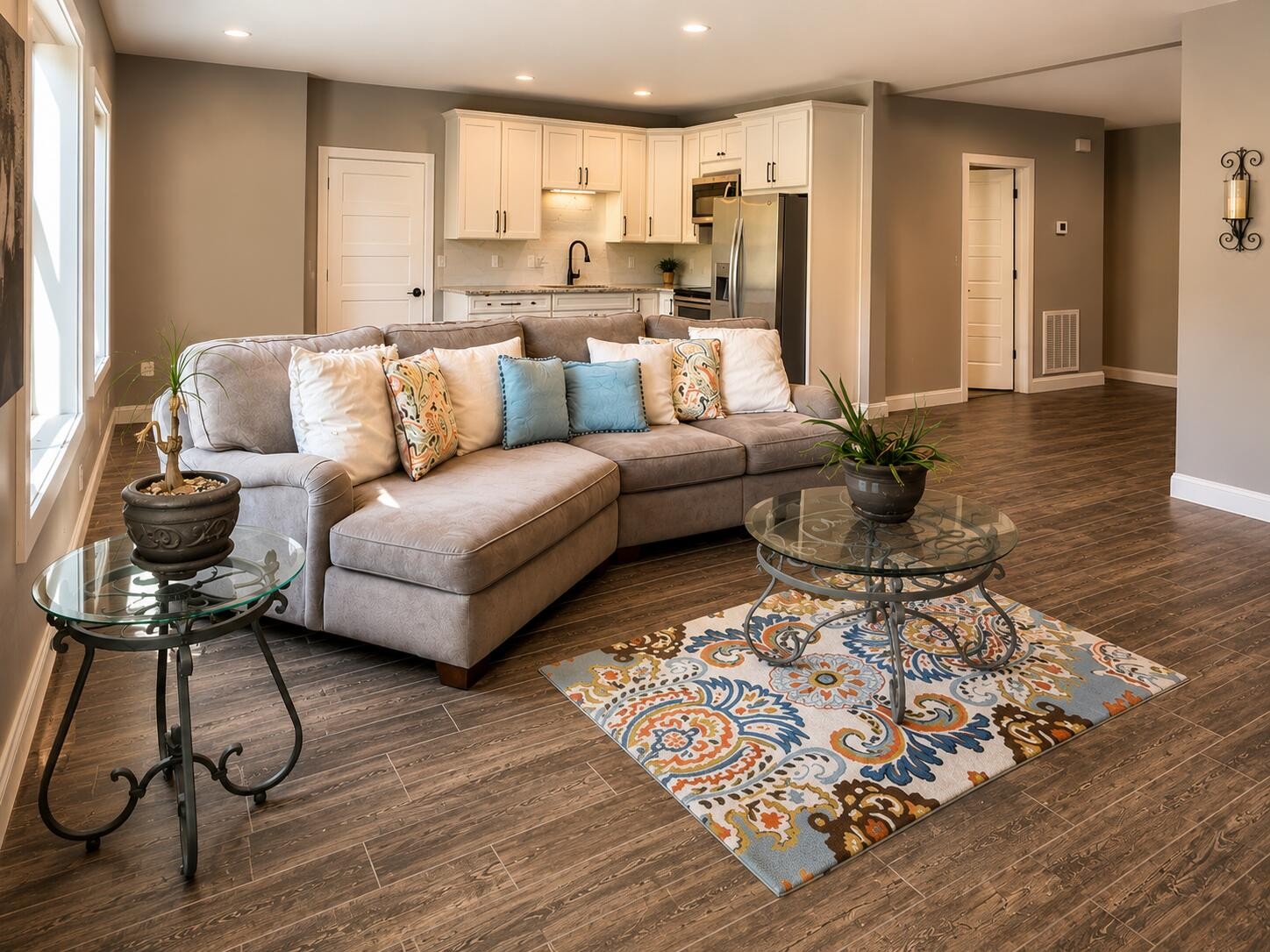 3870 Head Road Adams, TN 37010 - Photo 21 of 33 a living room with furniture and kitchen view