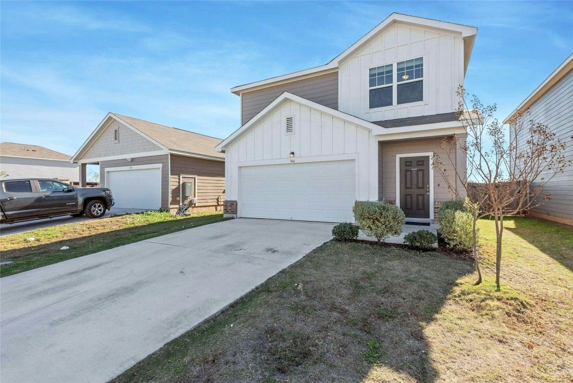 566 Delta Crest Maxwell, TX 78656 - Photo 2 of 27 a view of a house with a yard