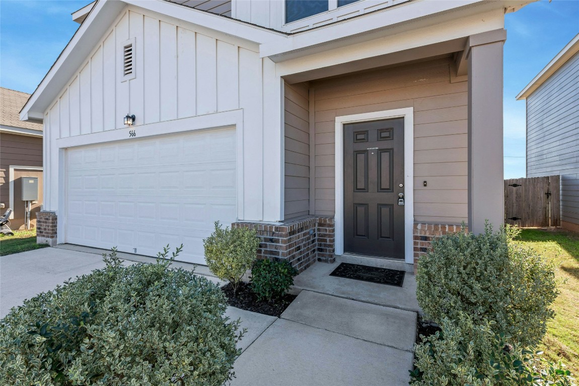 566 Delta Crest Maxwell, TX 78656 - Photo 3 of 27 a house view with a backyard space