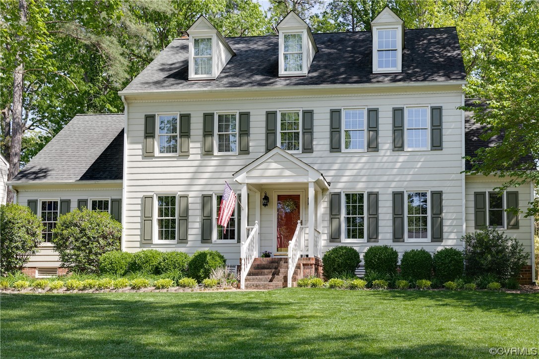5709 Grove Forest Road Midlothian, VA 23112 - Photo 2 of 39 front view of a house with a yard
