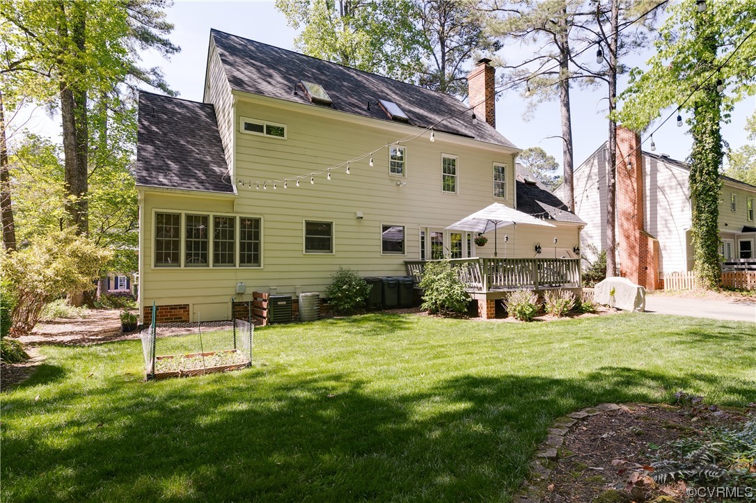 5709 Grove Forest Road Midlothian, VA 23112 - Photo 39 of 39 a view of a house with a yard