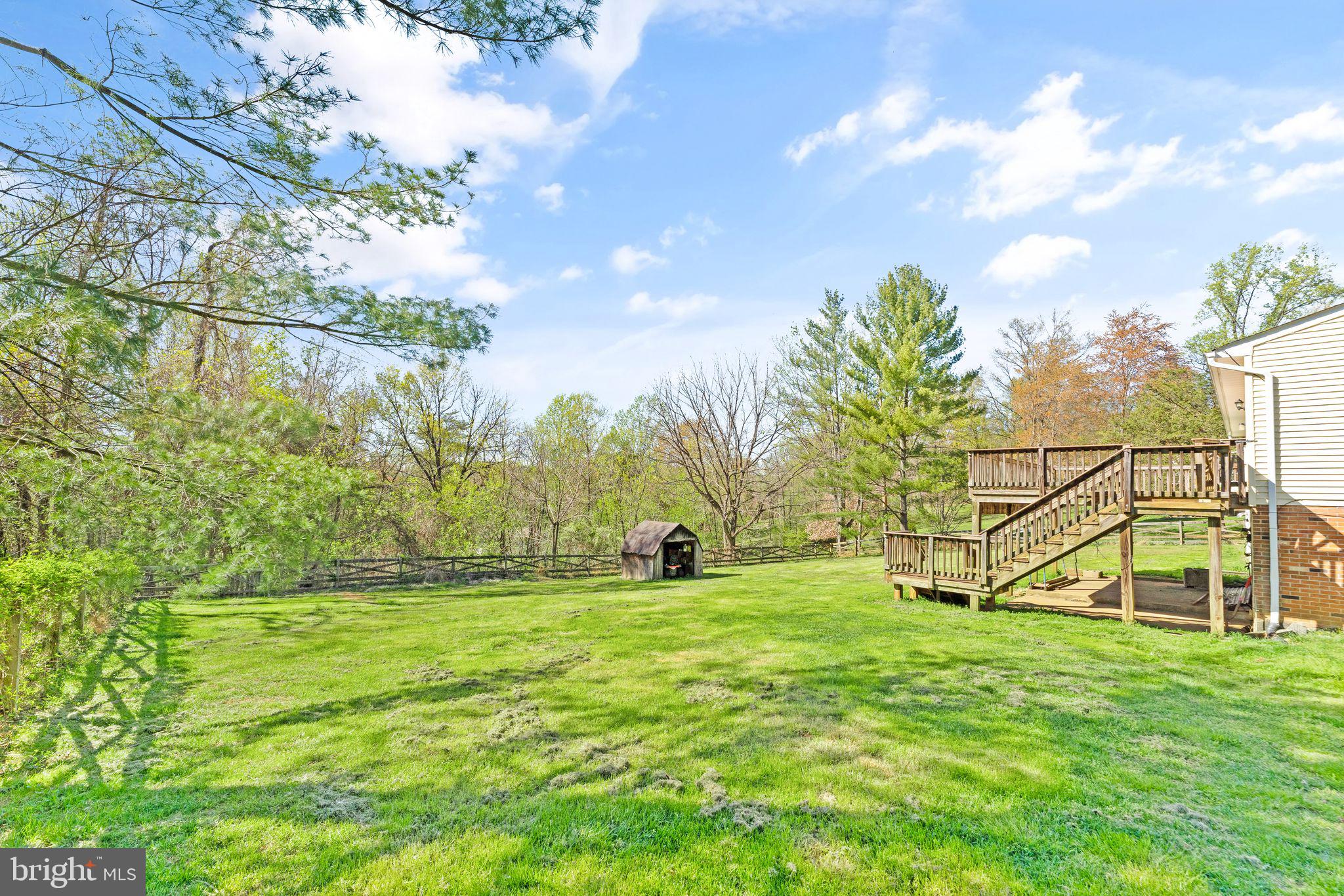 7362 Baldwin Ridge Road Warrenton, VA 20187 - Photo 40 of 43 fenced back yard